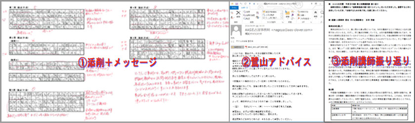 添削アドバイス